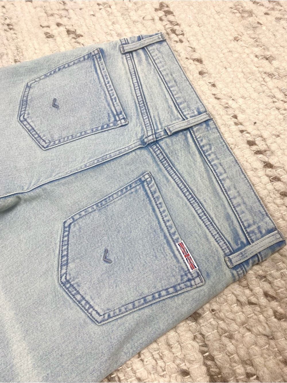 Hudson NWT Rosalie Wide Leg Jeans in Matilda Light Wash, Size 27 - Picture 6 of 10